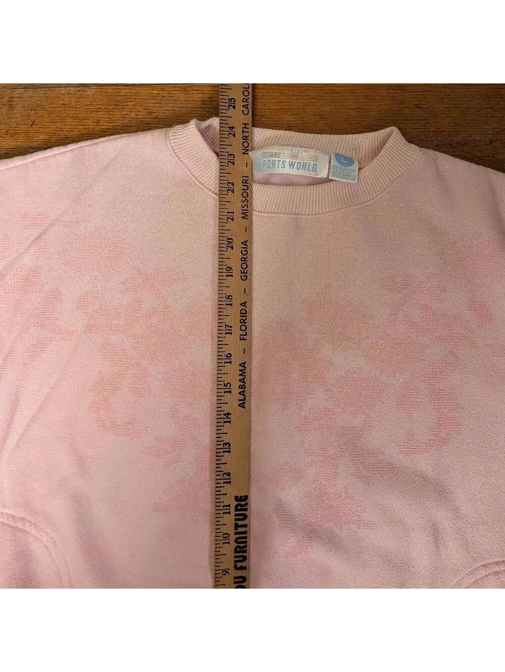 80s Gitano Sports World Baby Pink Matching Sweat Suit Set Vintage Large